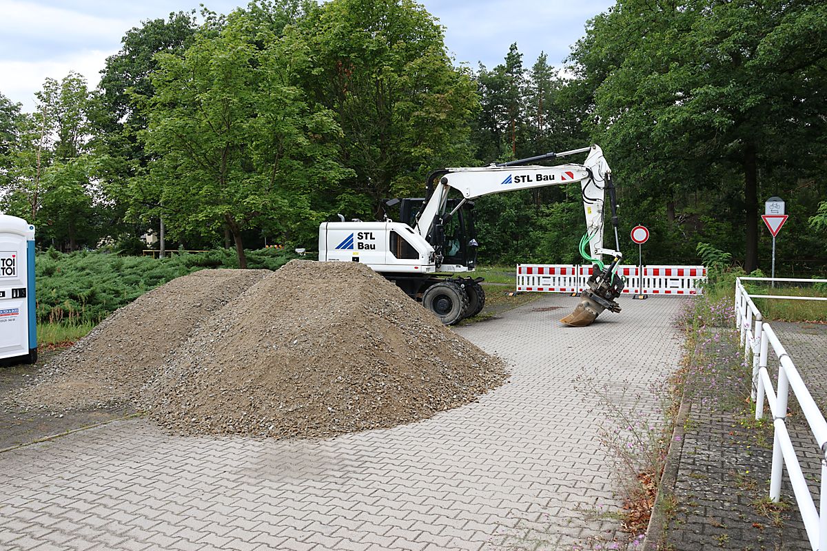 Hauptstraßen-Rest in Laubusch wird instand gesetzt