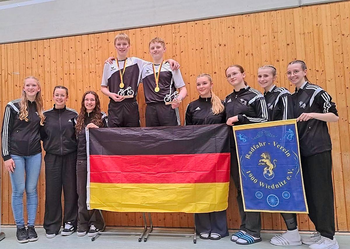 Zum zweiten Mal Deutsche Meister geworden