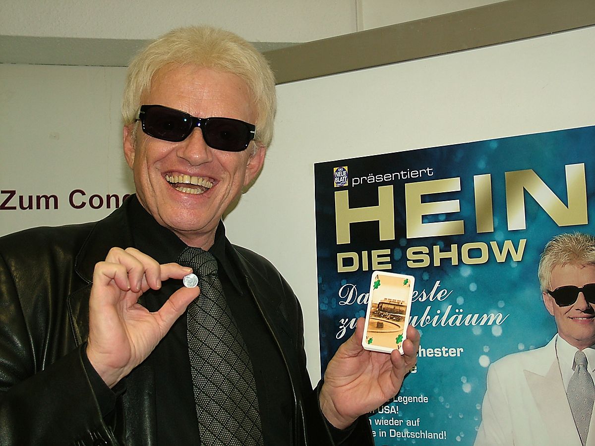 Heino singt im Herbst in der Lausitzhalle