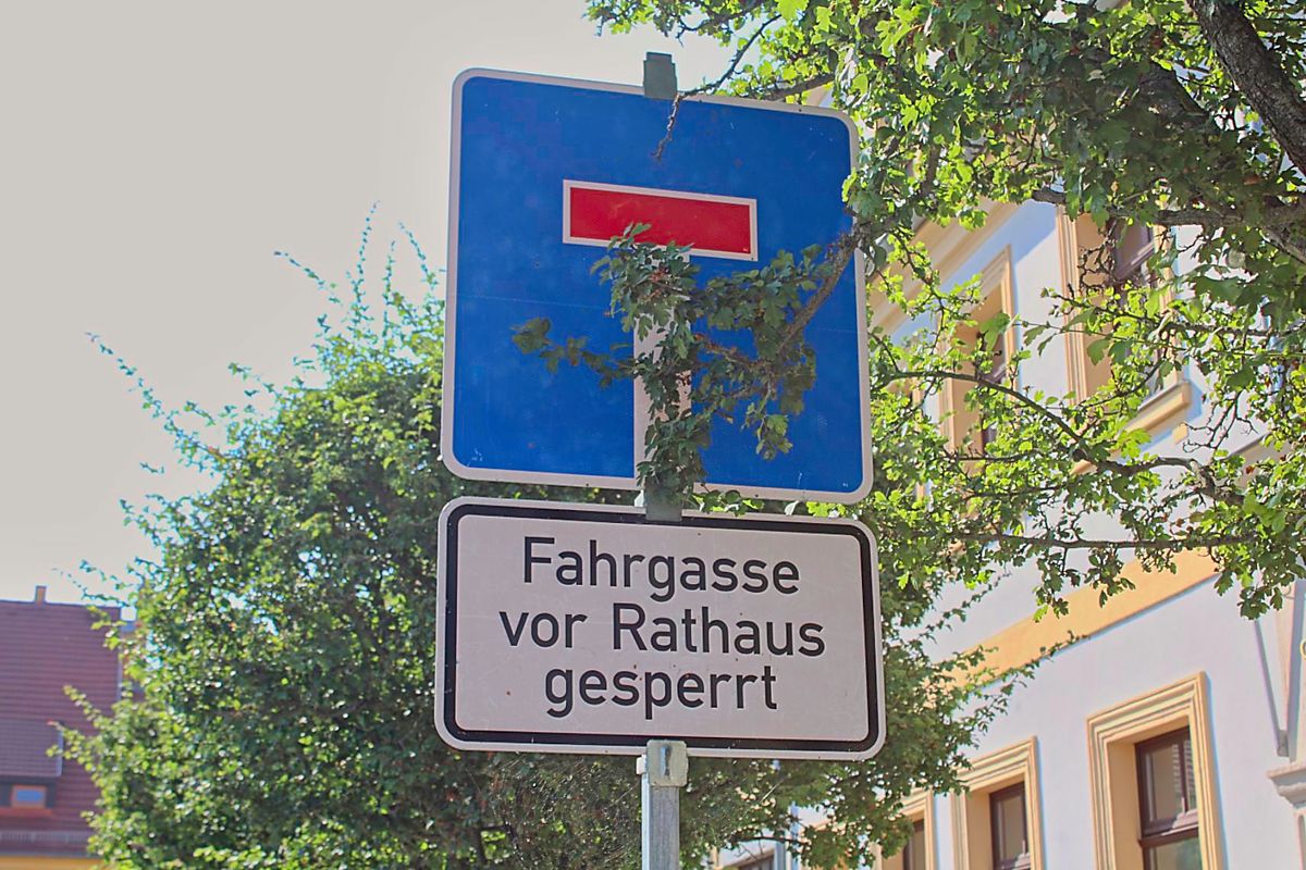 Gesperrt: Wo dieser Tage kein Durchkommen ist