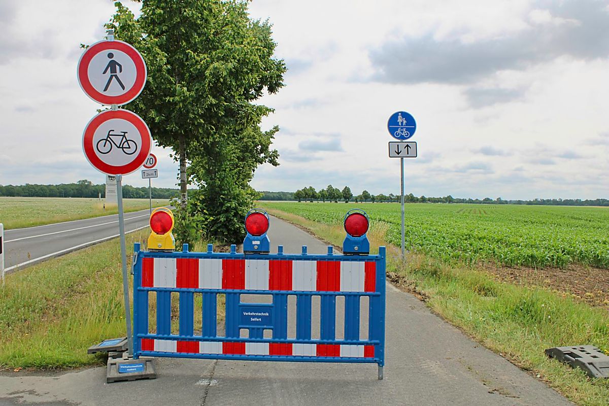 Gesperrt: Hier ist im Moment kein Durchkommen