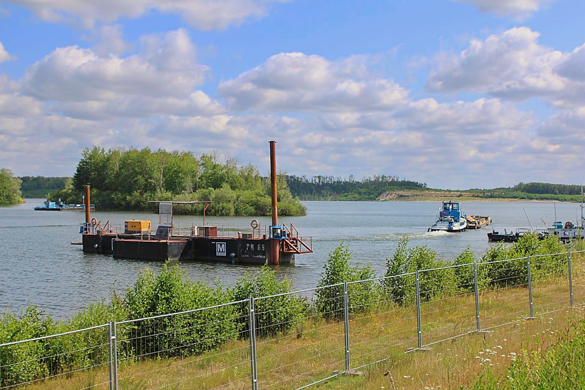 Knappensee-Ausstellung in Hoyerswerda