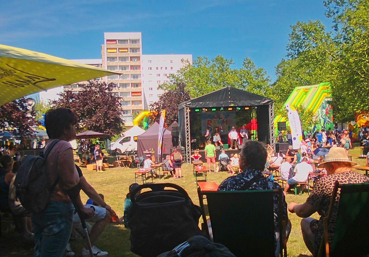 Die Sommerhitze hielt nicht vom feiern ab