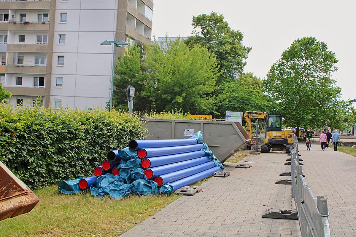 Im Stadtzentrum wird etwas kleiner gemacht