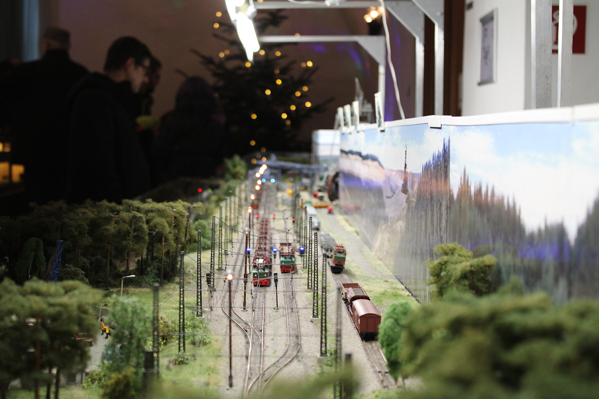 Wer möchte gern seine Modelleisenbahn zeigen?
