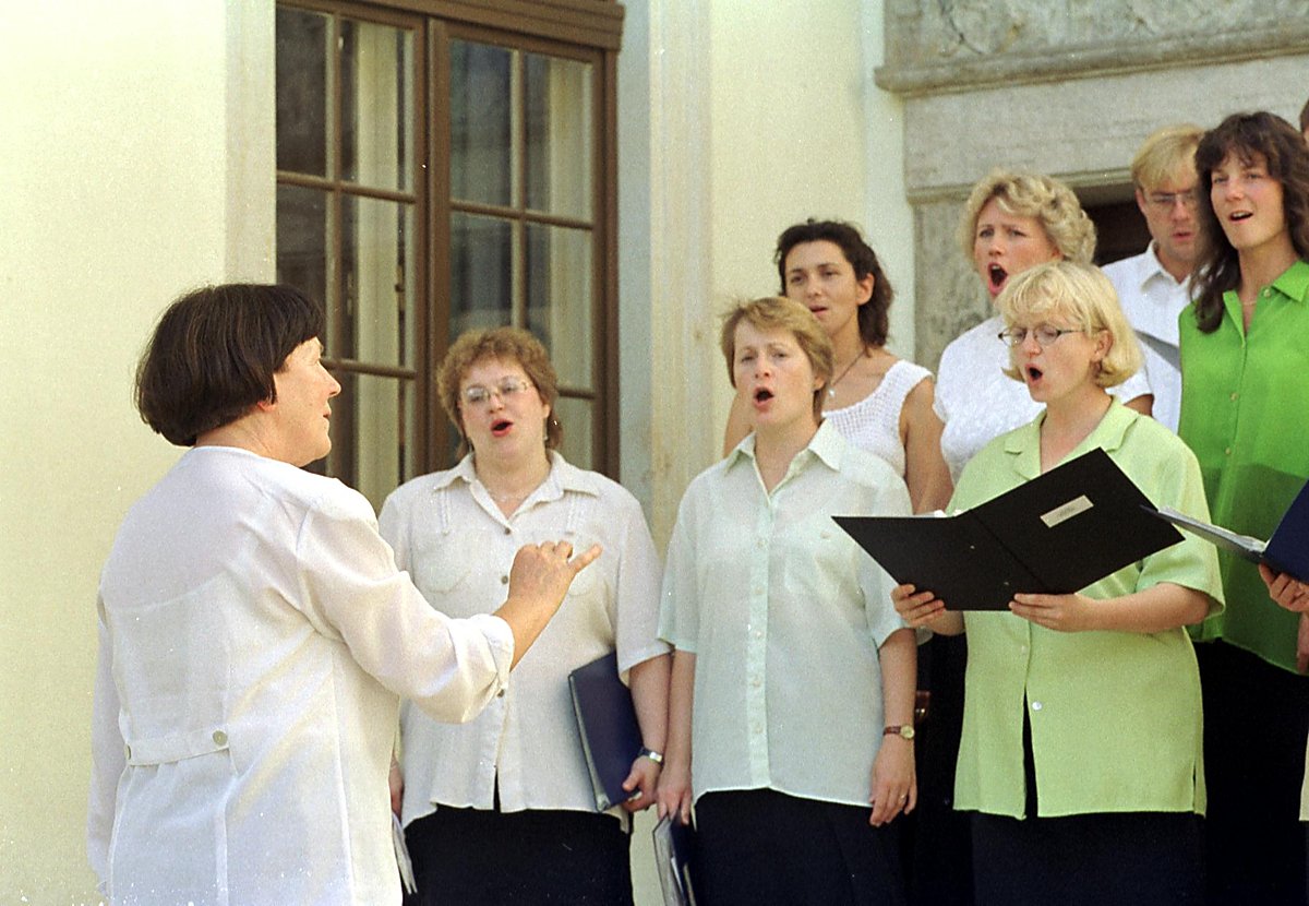 Letzter musikalischer Akt vor der Auflösung