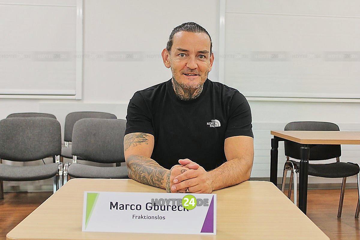 Man sieht Stadtrat Marco Gbureck.