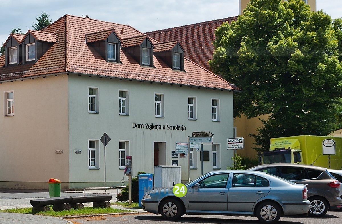 Man sieht das Zejler-Smoler-Haus in Lohsa.