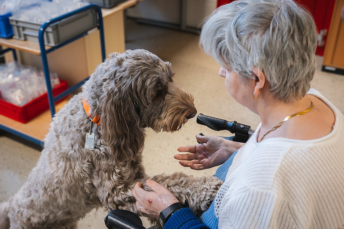 Man sieht Bente mit Heike.