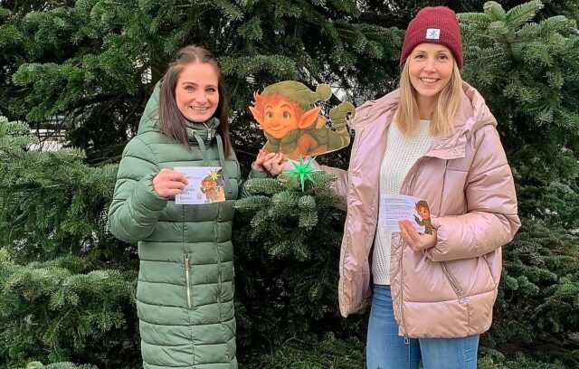 Man sieht Carolin Gropler und Belinda Grellmann.