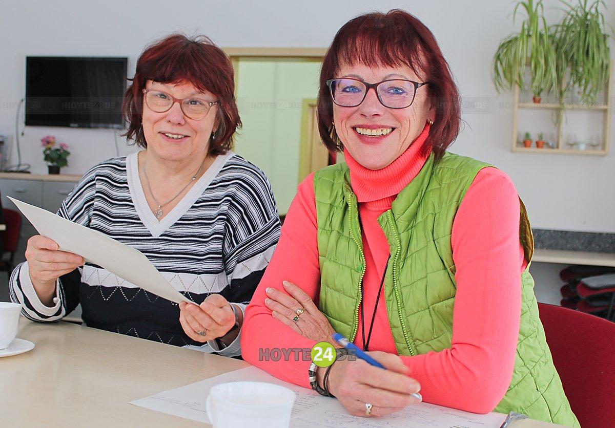 Man sieht Katrin Ullrich und Steffi Schulz.