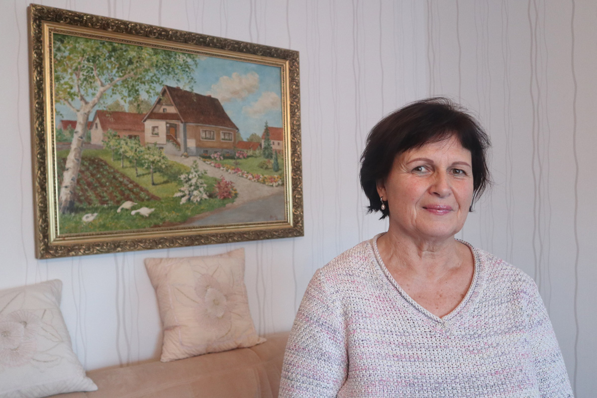 Man sieht Gabriela Korch